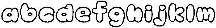Peachy Soda Outline otf (400) FONT