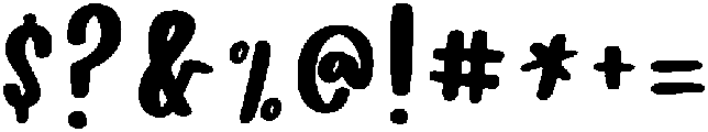 Peachy otf (400) Font OTHER CHARS