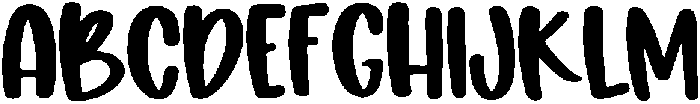 Peachy otf (400) Font UPPERCASE