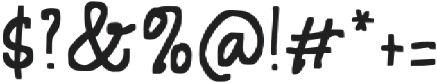 PeachyScribbles-Bold otf (700) Font OTHER CHARS