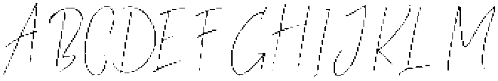 Pealune Regular otf (400) Font UPPERCASE