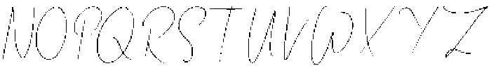 Pealune Regular otf (400) Font UPPERCASE