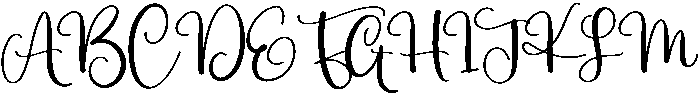Peanut Regular otf (400) Font UPPERCASE