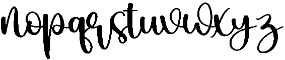 Peanut Regular otf (400) Font LOWERCASE