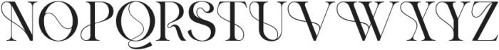 Pear Haresh Regular otf (400) Font UPPERCASE