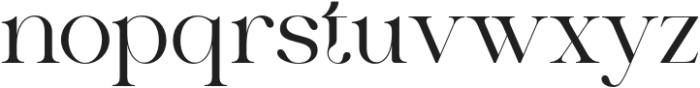 Pear Haresh Regular otf (400) Font LOWERCASE