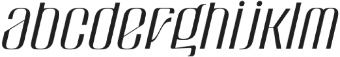 Pearfresh RegularItalic otf (400) Font LOWERCASE