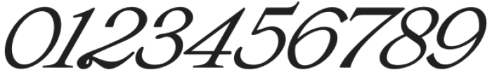 Pearl Blossom Italic Bold otf (700) Font OTHER CHARS