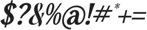 Pearl Hirenha Italic otf (400) Font OTHER CHARS