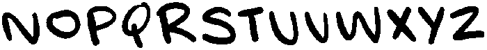 Pearl Sugar Regular otf (400) Font UPPERCASE
