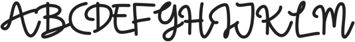 PearlRiver-Regular otf (400) Font UPPERCASE