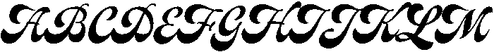 Pearlside Medium otf (500) Font UPPERCASE