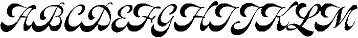Pearlside Thin otf (100) Font UPPERCASE
