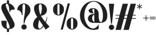 Peasante Regular otf (400) Font OTHER CHARS