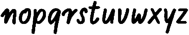 Peasy Rider Regular otf (400) Font LOWERCASE