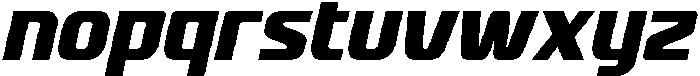 Pedal Track Slant otf (400) Font LOWERCASE