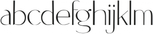 Peggie Regular otf (400) Font LOWERCASE