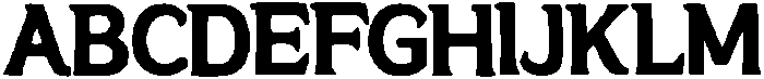 Pehizi ttf (400) Font UPPERCASE