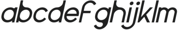 Pelara Italic otf (400) Font LOWERCASE