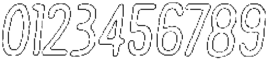 Pelmeni Angular Outline Italic otf (400) Font OTHER CHARS