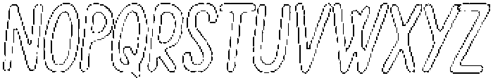 Pelmeni Angular Outline Italic otf (400) Font UPPERCASE