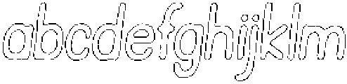 Pelmeni Angular Outline Italic otf (400) FONT