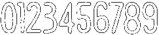 Pelmeni Angular Outline otf (400) Font OTHER CHARS