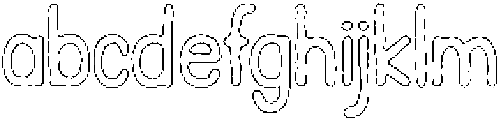 Pelmeni Angular Outline otf (400) FONT