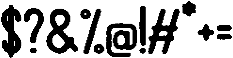 Pelmeni Brush otf (400) Font OTHER CHARS