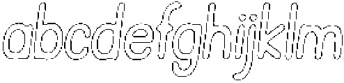 Pelmeni Chalk Outline Italic otf (400) FONT