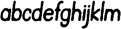 Pelmeni Eroded Italic otf (400) FONT