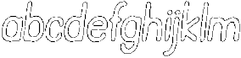 Pelmeni Eroded Outline Italic otf (400) FONT