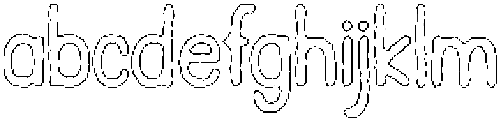 Pelmeni Eroded Outline otf (400) FONT