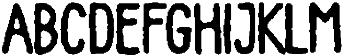 Pelmeni Eroded otf (400) Font UPPERCASE