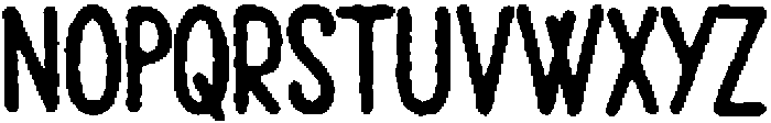 Pelmeni Eroded otf (400) Font UPPERCASE