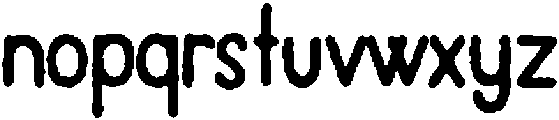 Pelmeni Eroded otf (400) Font LOWERCASE