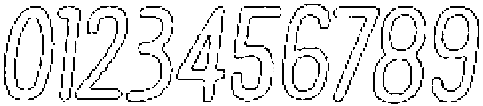 Pelmeni Graphite Outline Italic otf (400) Font OTHER CHARS
