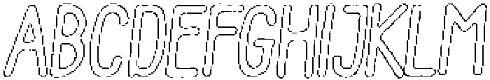 Pelmeni Graphite Outline Italic otf (400) Font UPPERCASE