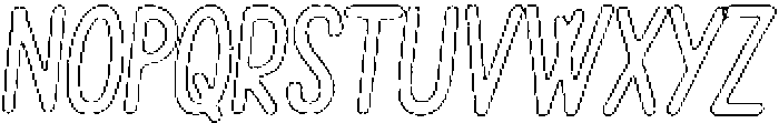 Pelmeni Graphite Outline Italic otf (400) Font UPPERCASE