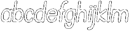 Pelmeni Graphite Outline Italic otf (400) FONT