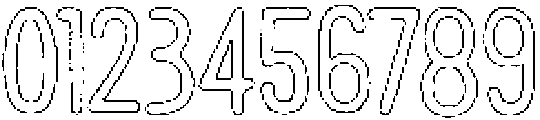 Pelmeni Graphite Outline otf (400) Font OTHER CHARS