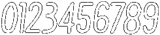Pelmeni Liner Outline Italic otf (400) Font OTHER CHARS