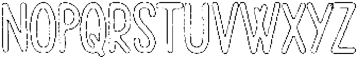Pelmeni Liner Outline otf (400) Font UPPERCASE