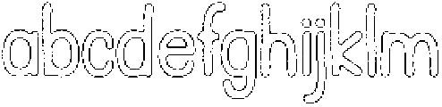 Pelmeni Liner Outline otf (400) FONT