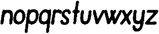 Pelmeni Pencil Italic otf (400) Font LOWERCASE