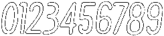 Pelmeni Pencil Outline Italic otf (400) Font OTHER CHARS