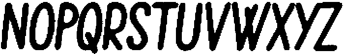 Pelmeni Rough Italic otf (400) Font UPPERCASE