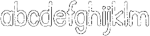 Pelmeni Wax Outline otf (400) FONT