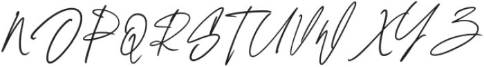 Pelsiwe Signature Regular otf (400) Font UPPERCASE