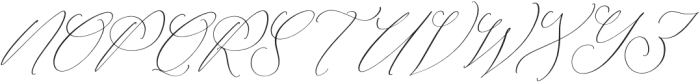 Pemberton Marsden Script Italic otf (400) Font UPPERCASE